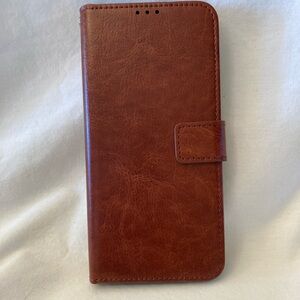 Brown Leather Phone Case for Oppo Reno 9/9 Pro